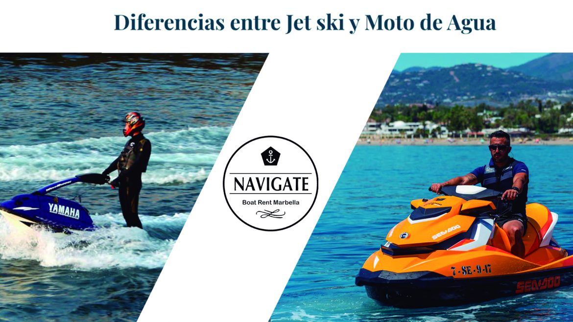 Diferencias entre Jet ski y Moto de Agua